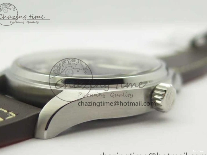 MIROTIME 0709 Practical MARK XVIII ANTOINE DE SAINT EXUPÉRY IW327003 SS MKS 1:1 Best Edition on Brown Leather MIYOTA 7193